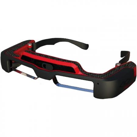 淯升空壓機AR智慧眼鏡 - AR智慧眼鏡端面圖。