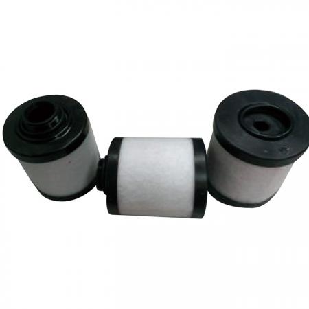 Replacement for RIETSCHLE Air Compressor Vacuum Pump Oil Mist Filter - The side view of Dolomann replacement for RIETSCHLE Vacuum pump oil mist filter.