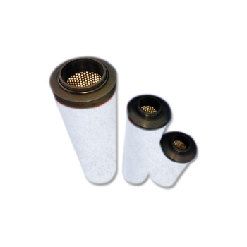 Replacement for COMPAIR Air Compressor Filter Element - The end view of Dolomann replacement for COMPAIR Filter element.