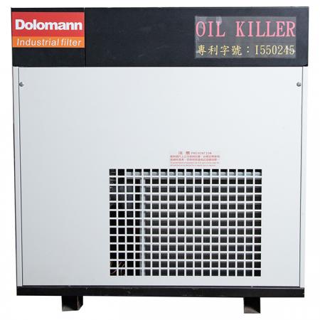 OIL-KILLER系列空壓機低溫淨化機產品正面圖。
